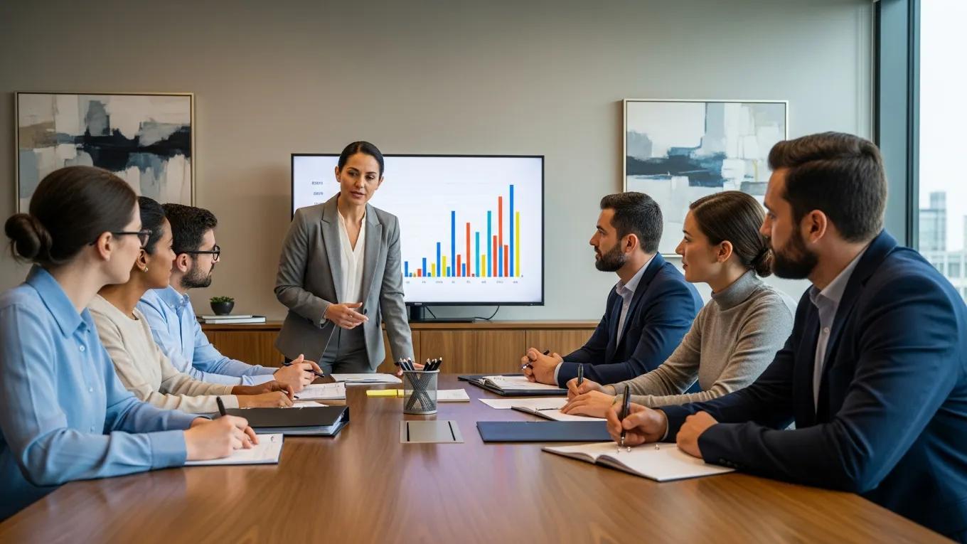 HR manager training employees on mental health parity compliance strategies