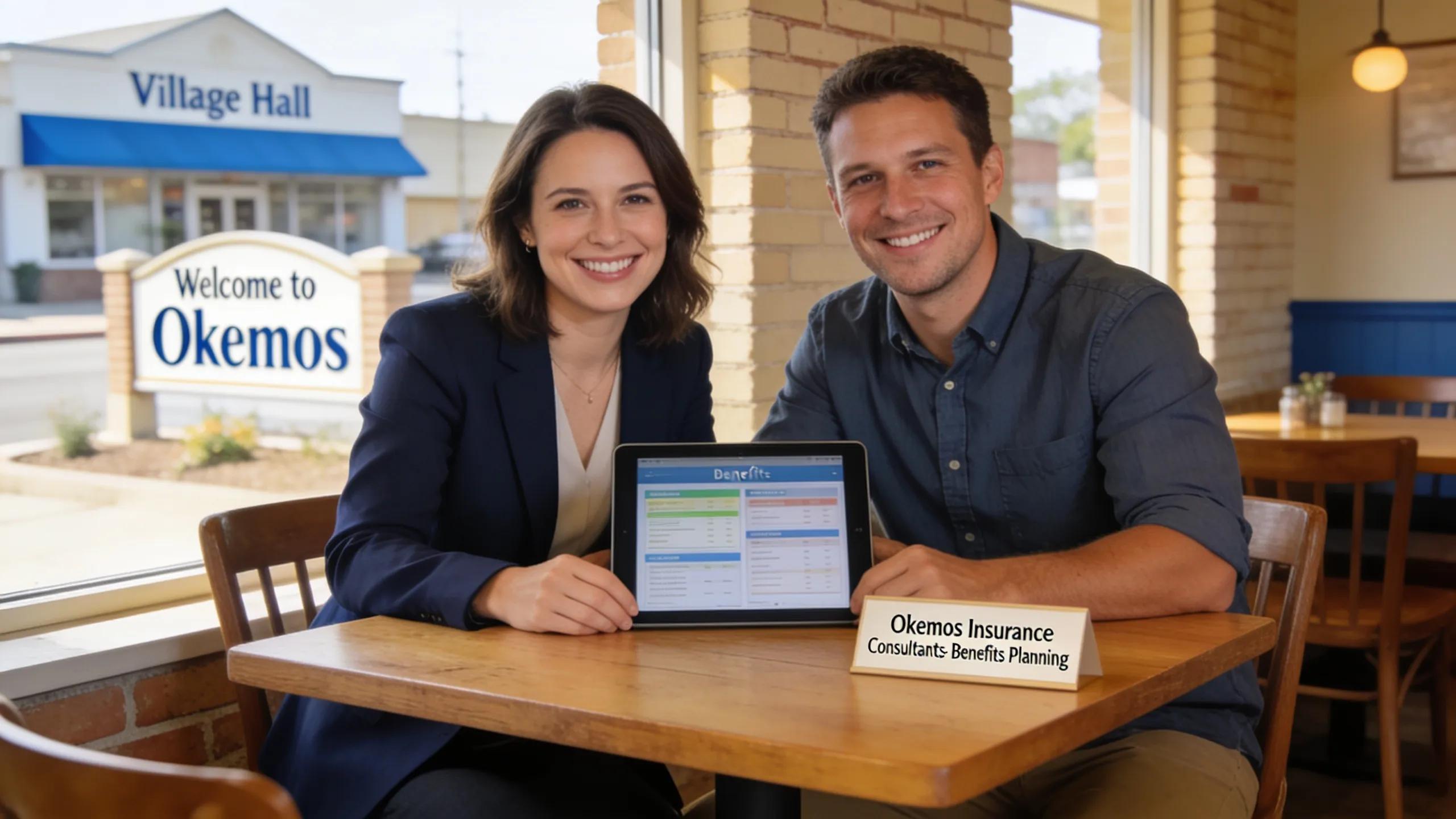 Local insurance consultant assisting a small business owner in Okemos with personalized employee benefits solutions