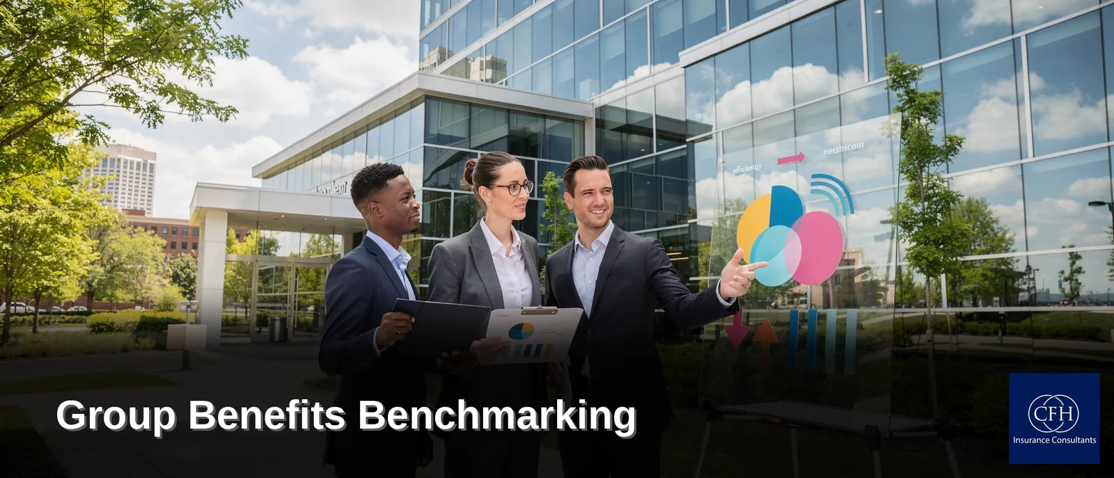 Group benefits benchmarking is defined as systematically comparing an organization's employee benefits offerings against