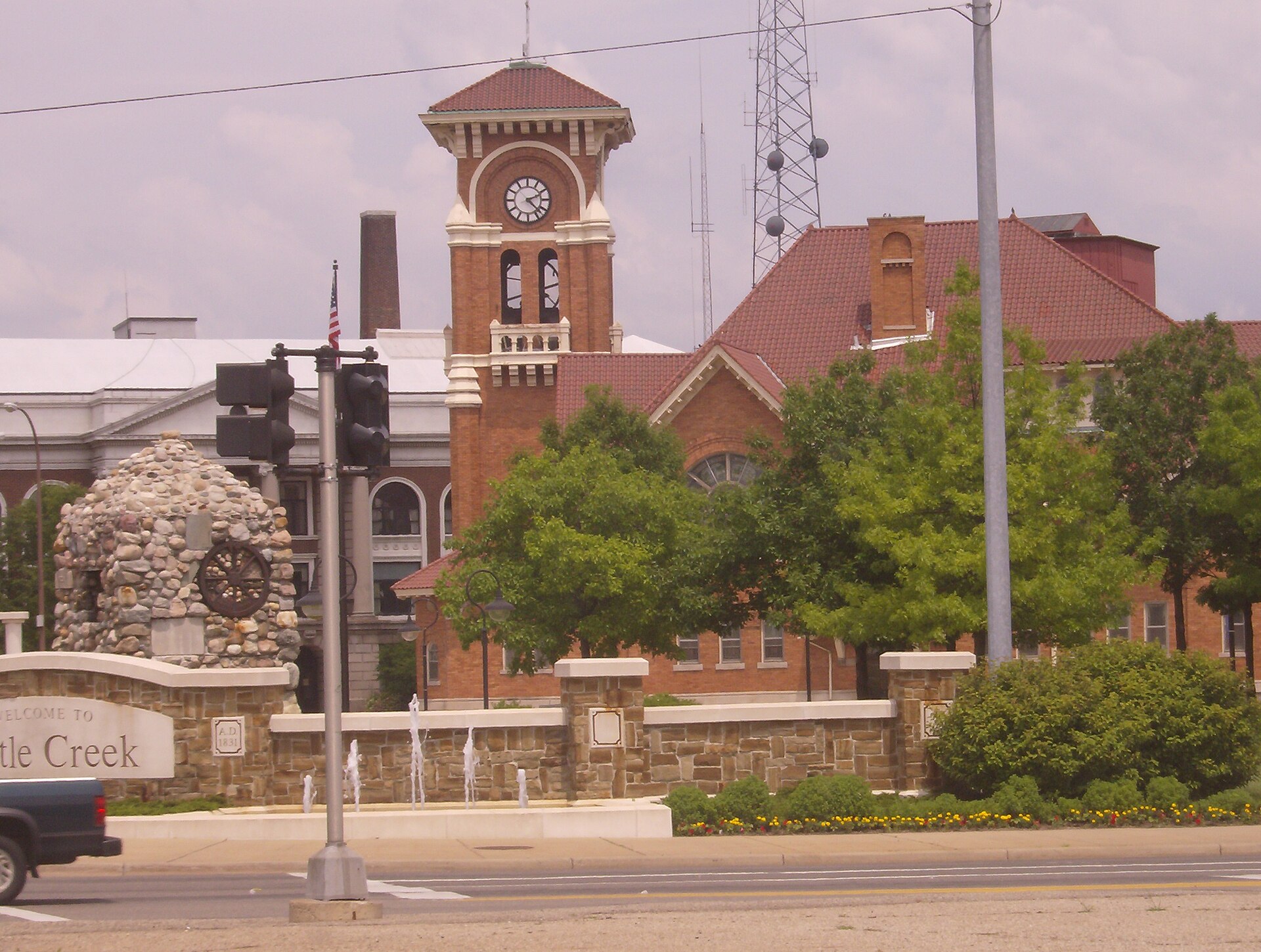Battle Creek, Michigan, in Calhoun County