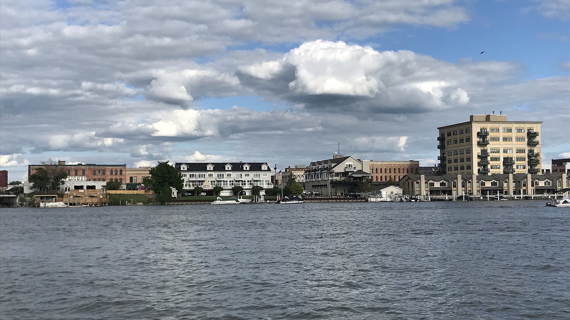 Bay City, Michigan, at the mouth of the Saginaw River on Saginaw Bay — CFH Insurance Consultants group health insurance and employee benefits consulting for Bay City employers