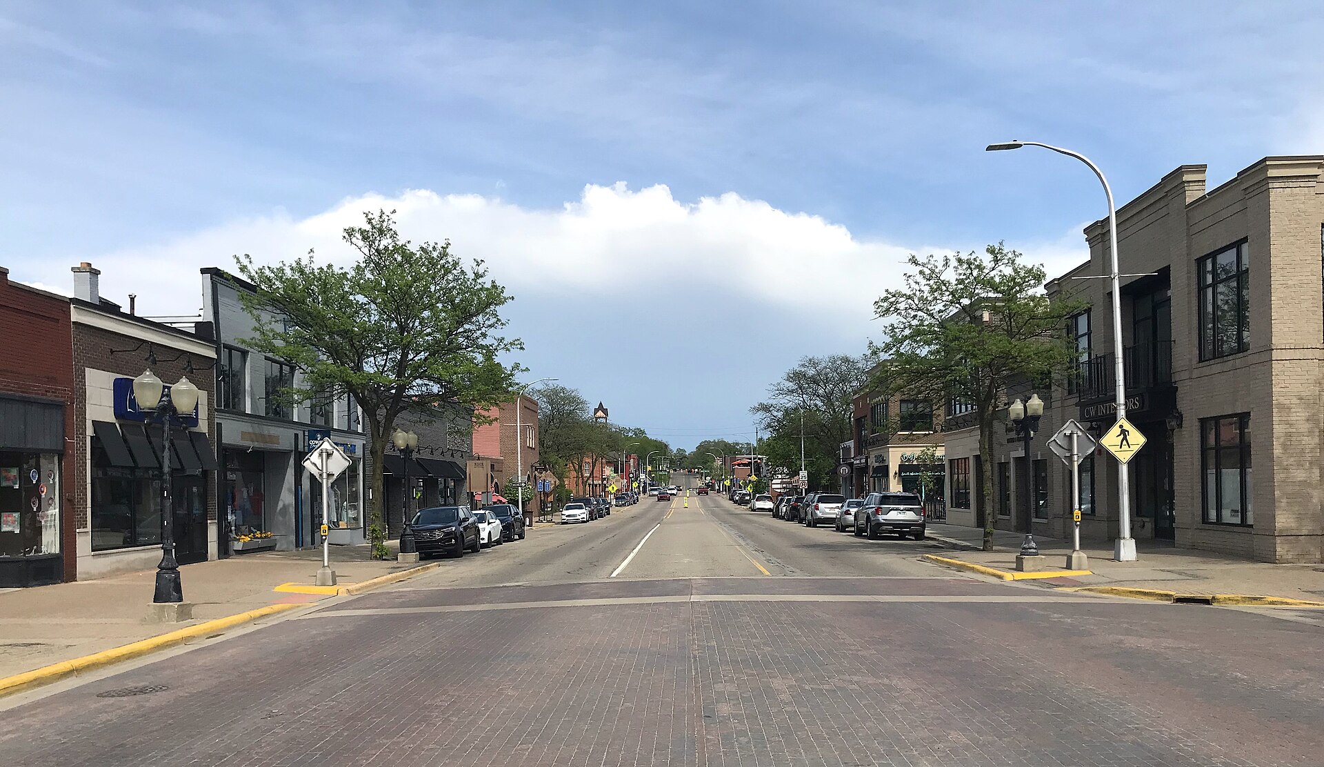 Brighton, Michigan, in Livingston County along I-96 and US-23