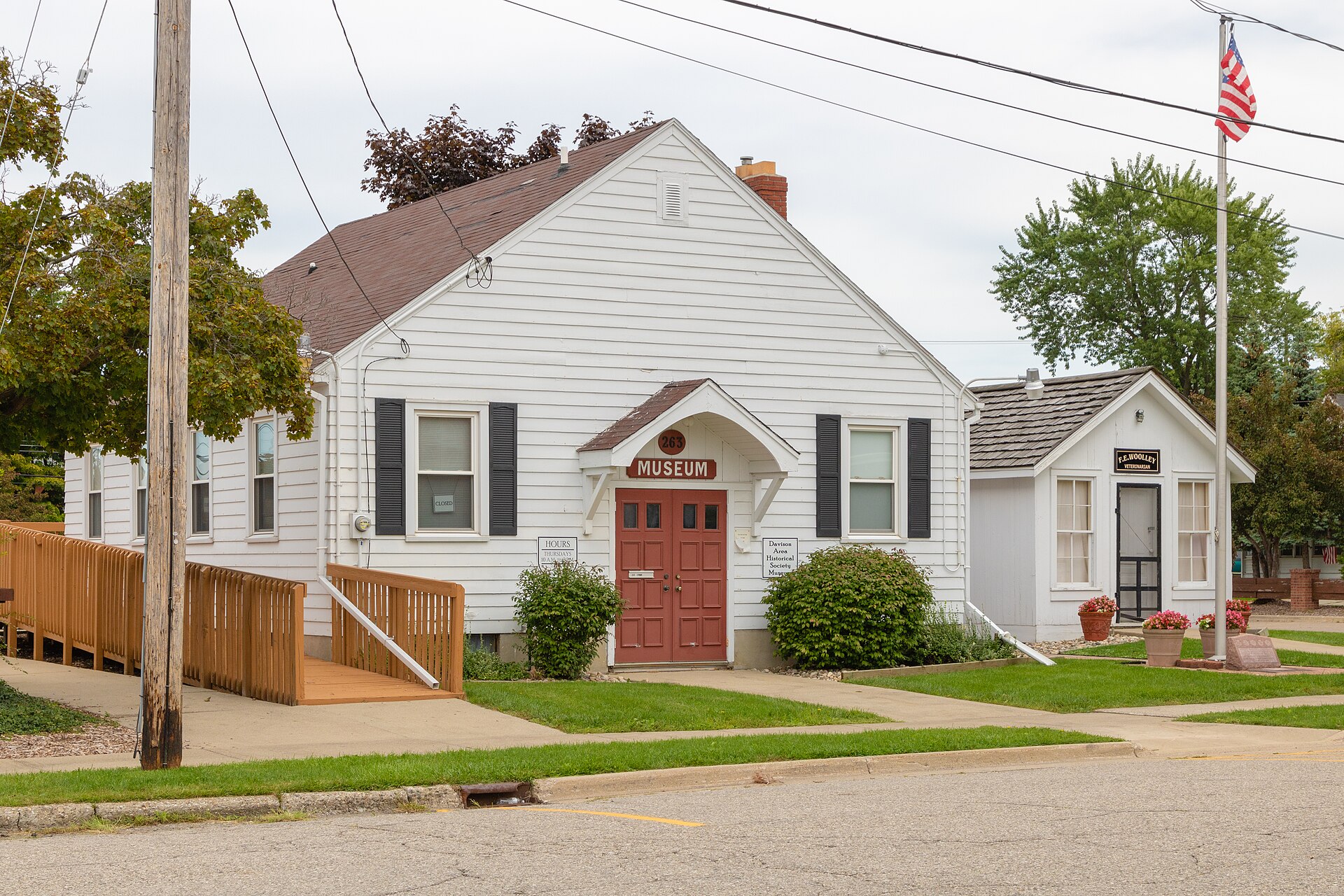 Davison, Michigan, a Genesee County city settled in 1842