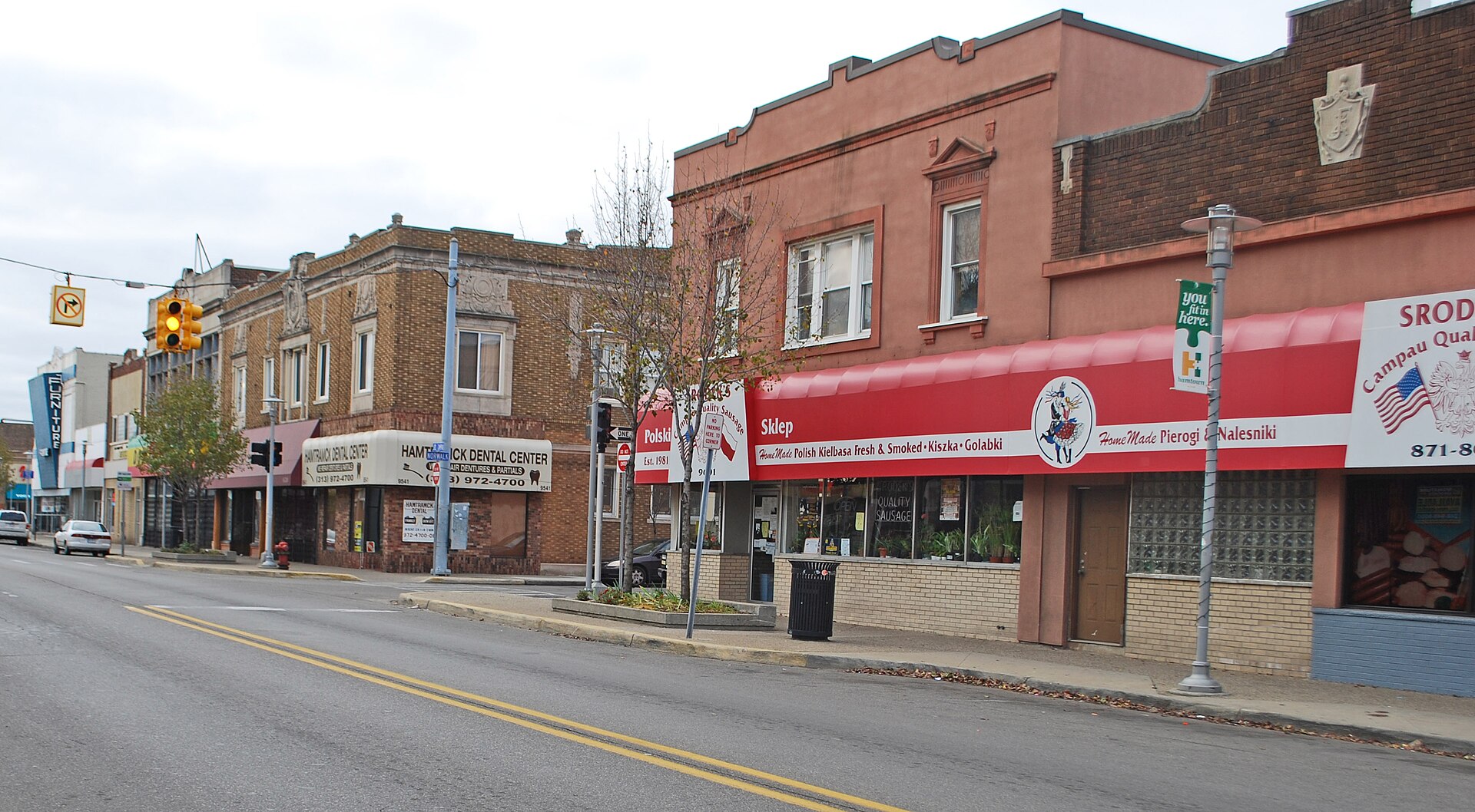 Hamtramck, Michigan, the dense enclave city surrounded by Detroit