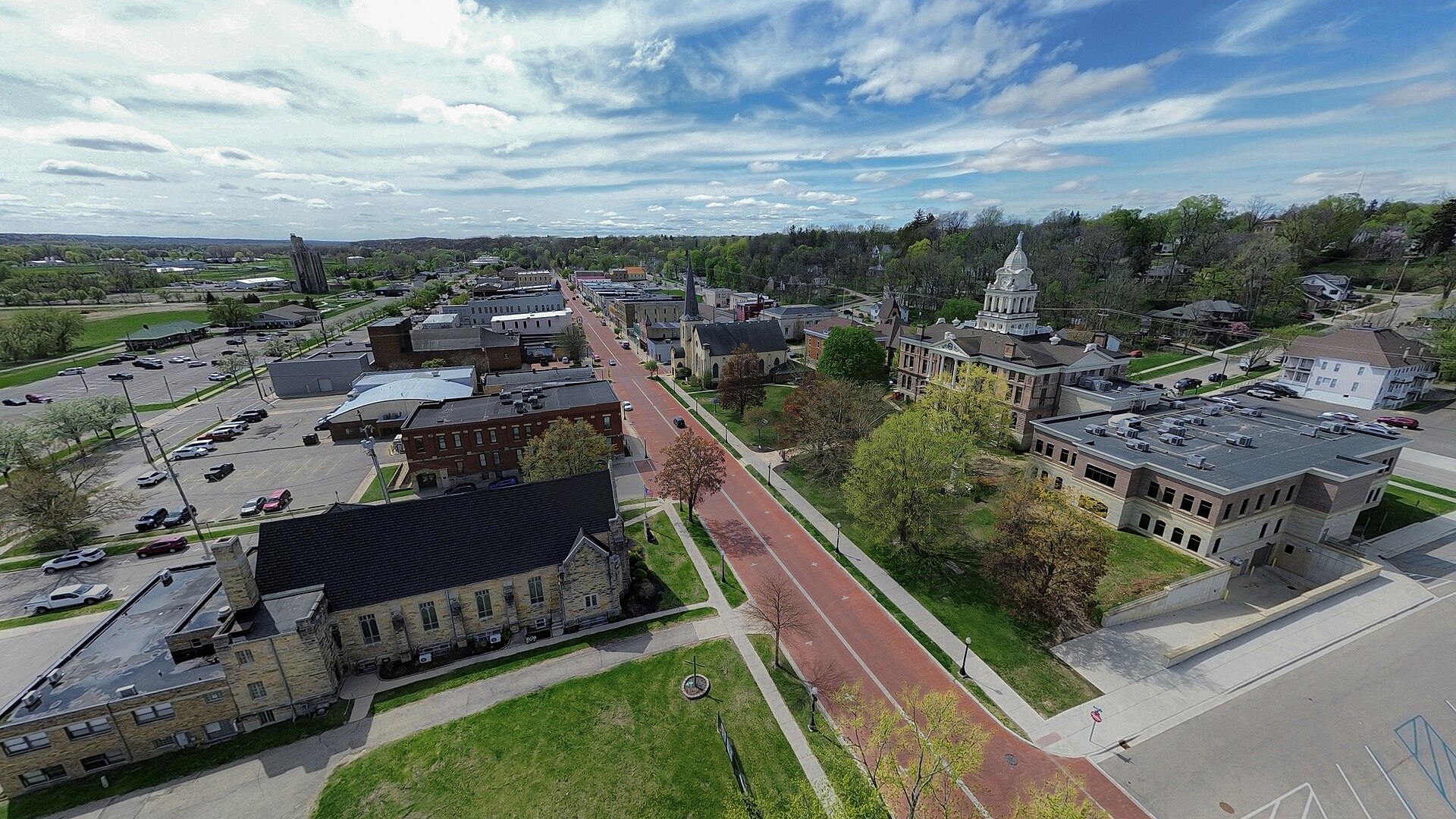 Ionia, Michigan, the Ionia County seat on the Grand River