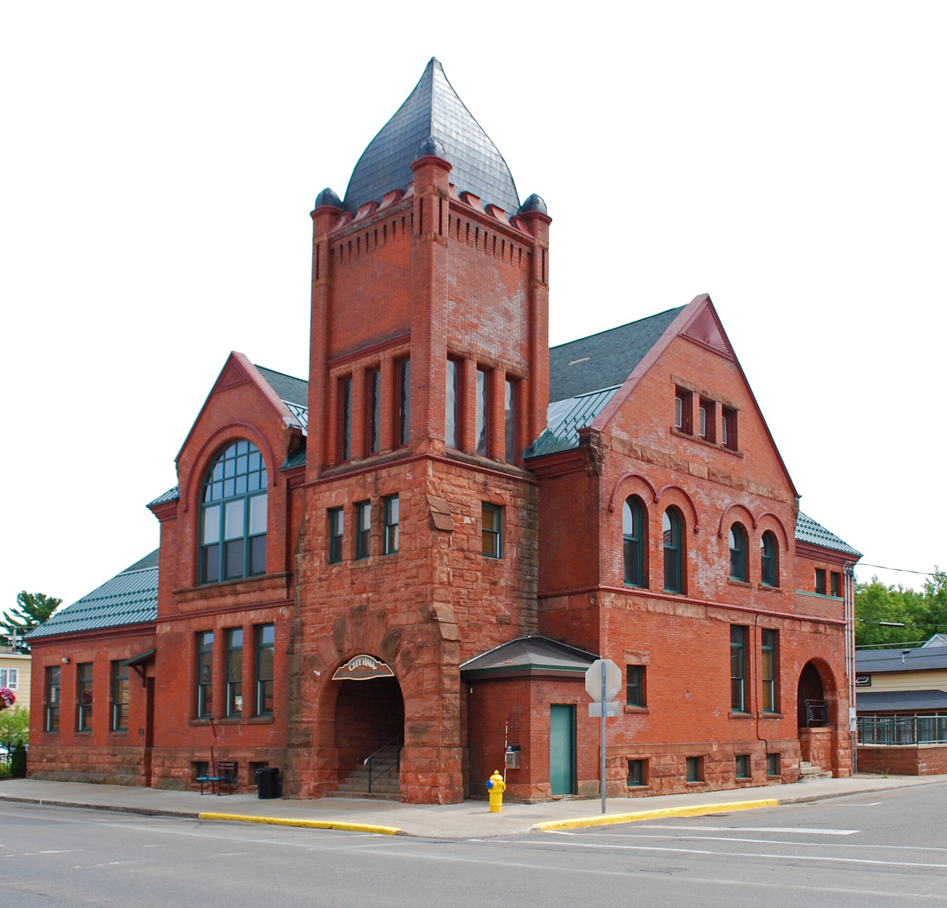Ishpeming, Michigan, in the iron country of Marquette County