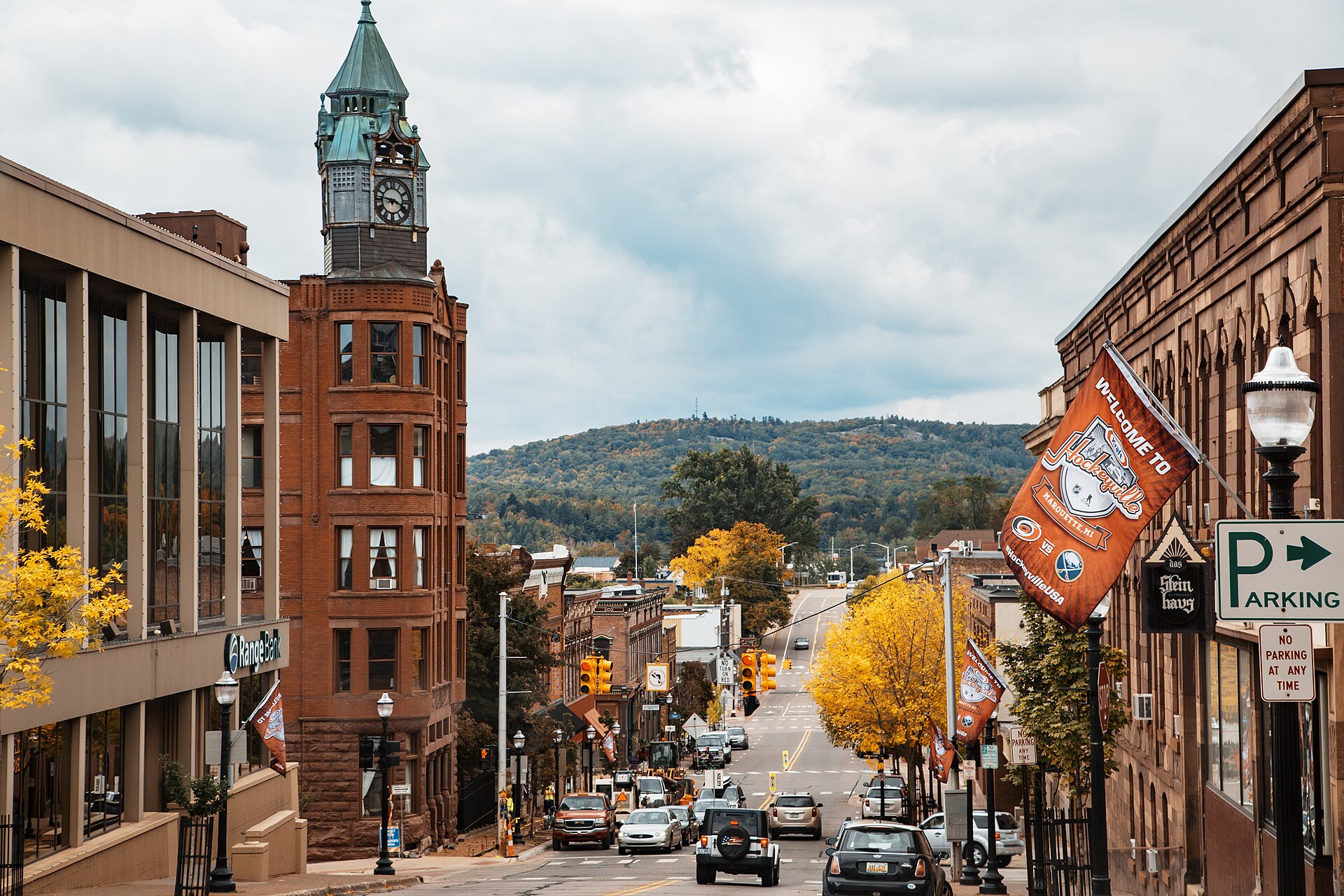 Marquette, Michigan, on Lake Superior in Marquette County