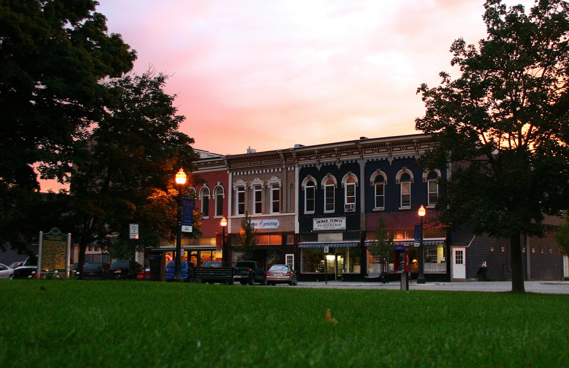 Mason, Michigan, the Ingham County seat twelve miles south of Lansing