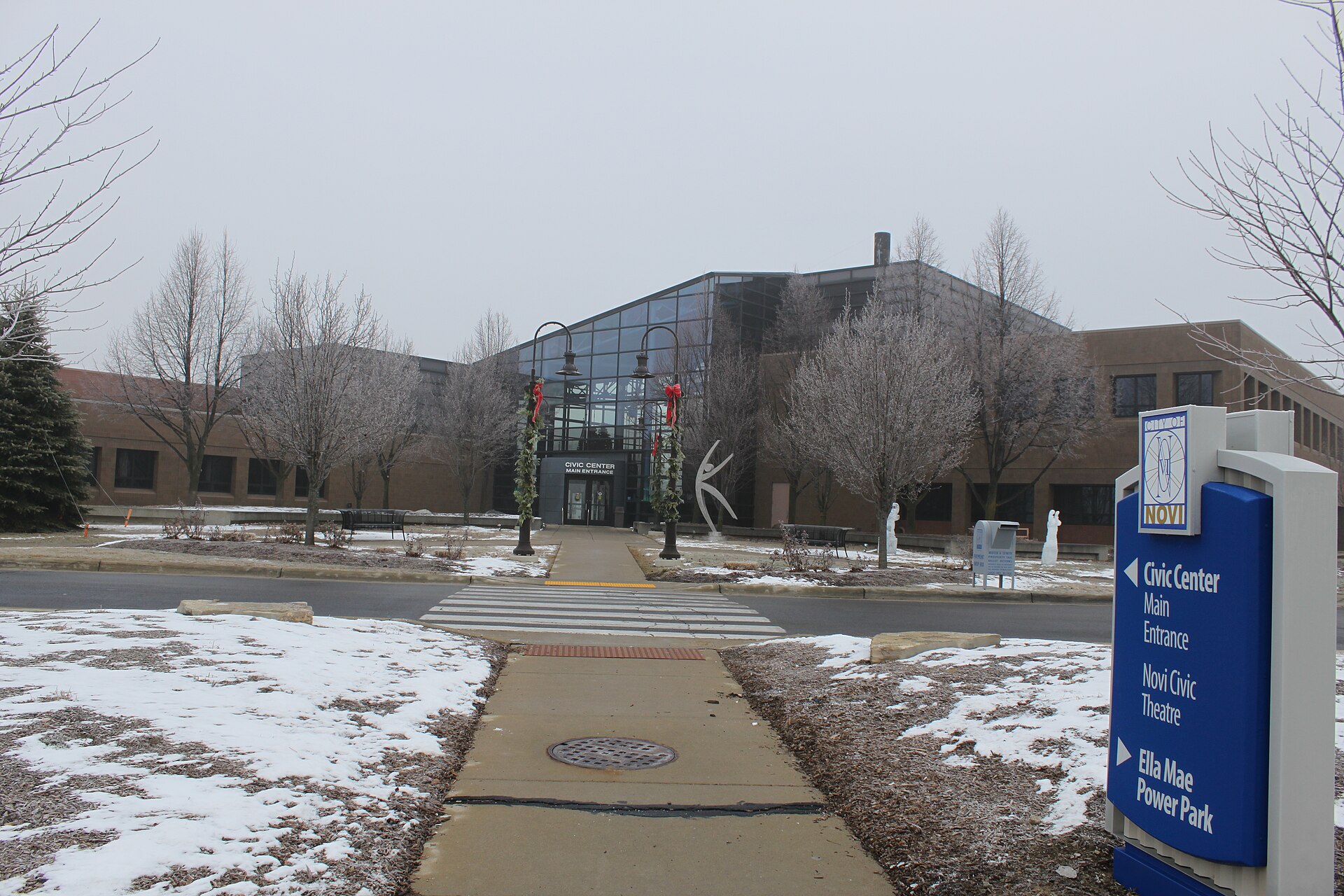 Novi, Michigan, in southwest Oakland County along I-96
