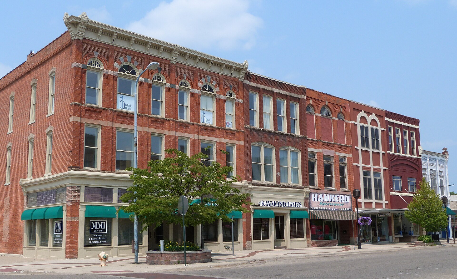 Owosso, Michigan, the commercial center of Shiawassee County