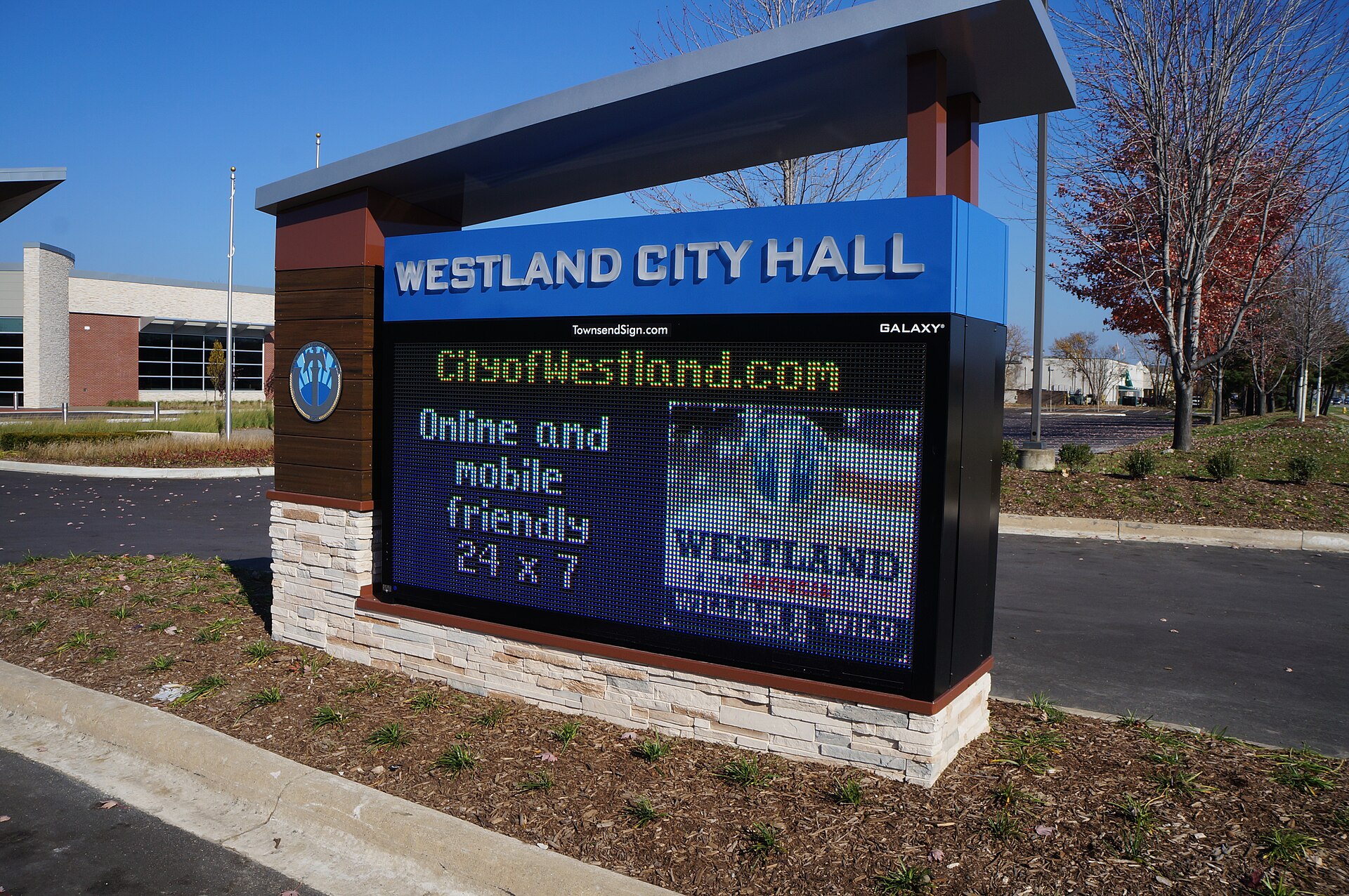 Westland, Michigan, in western Wayne County