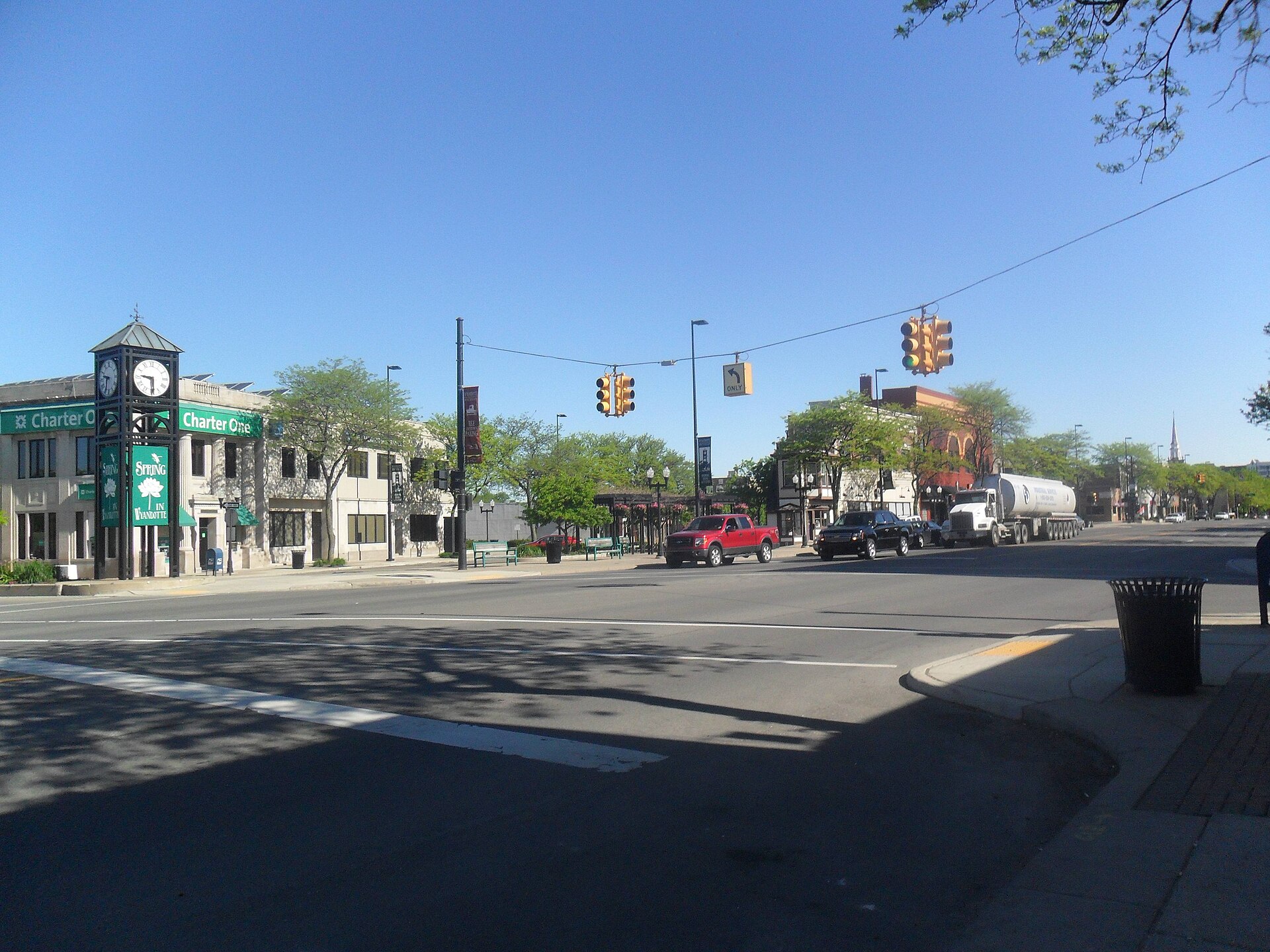Wyandotte, Michigan, a Downriver city with its own riverfront industrial base