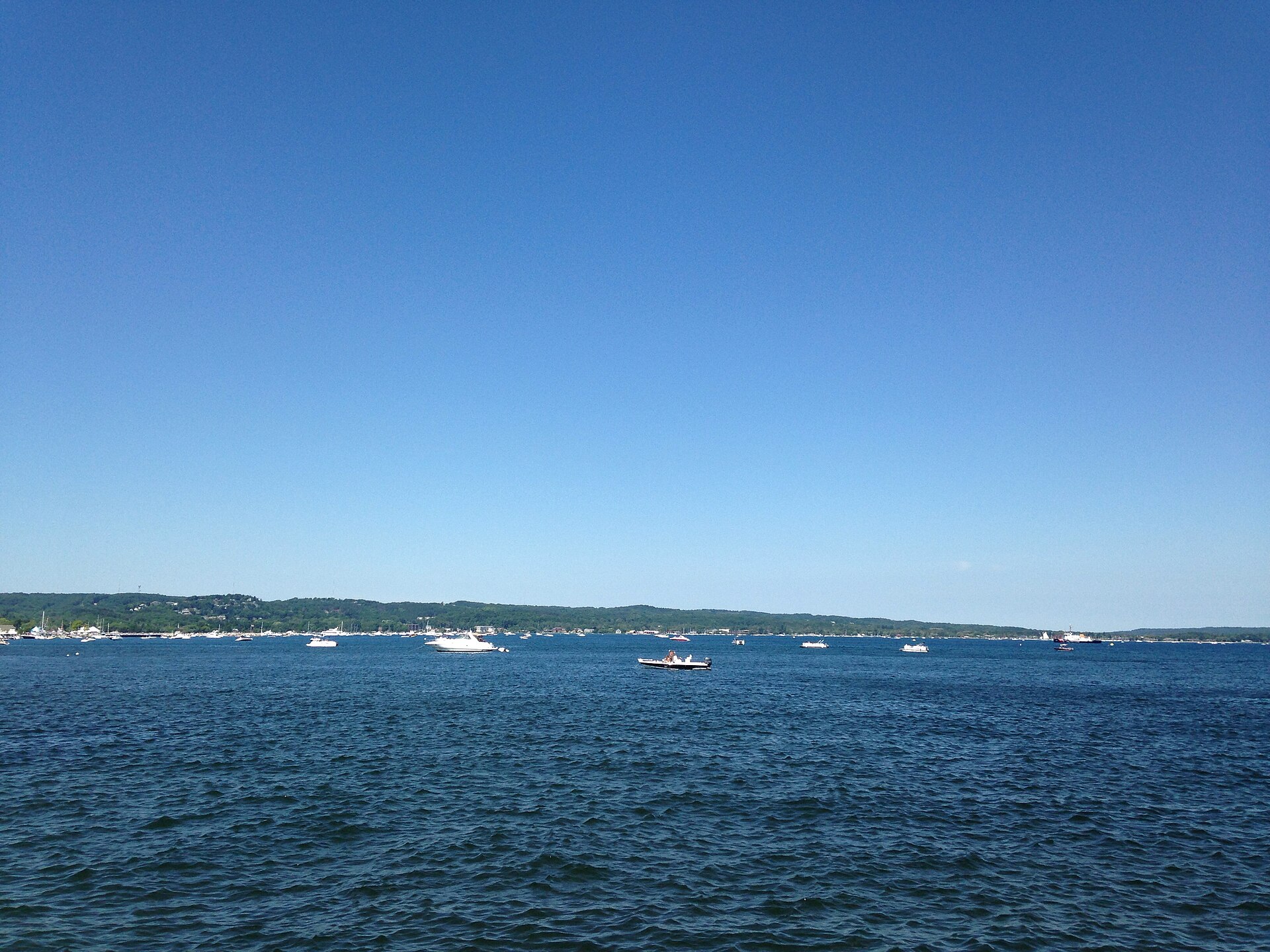 West Grand Traverse Bay at Traverse City, Michigan