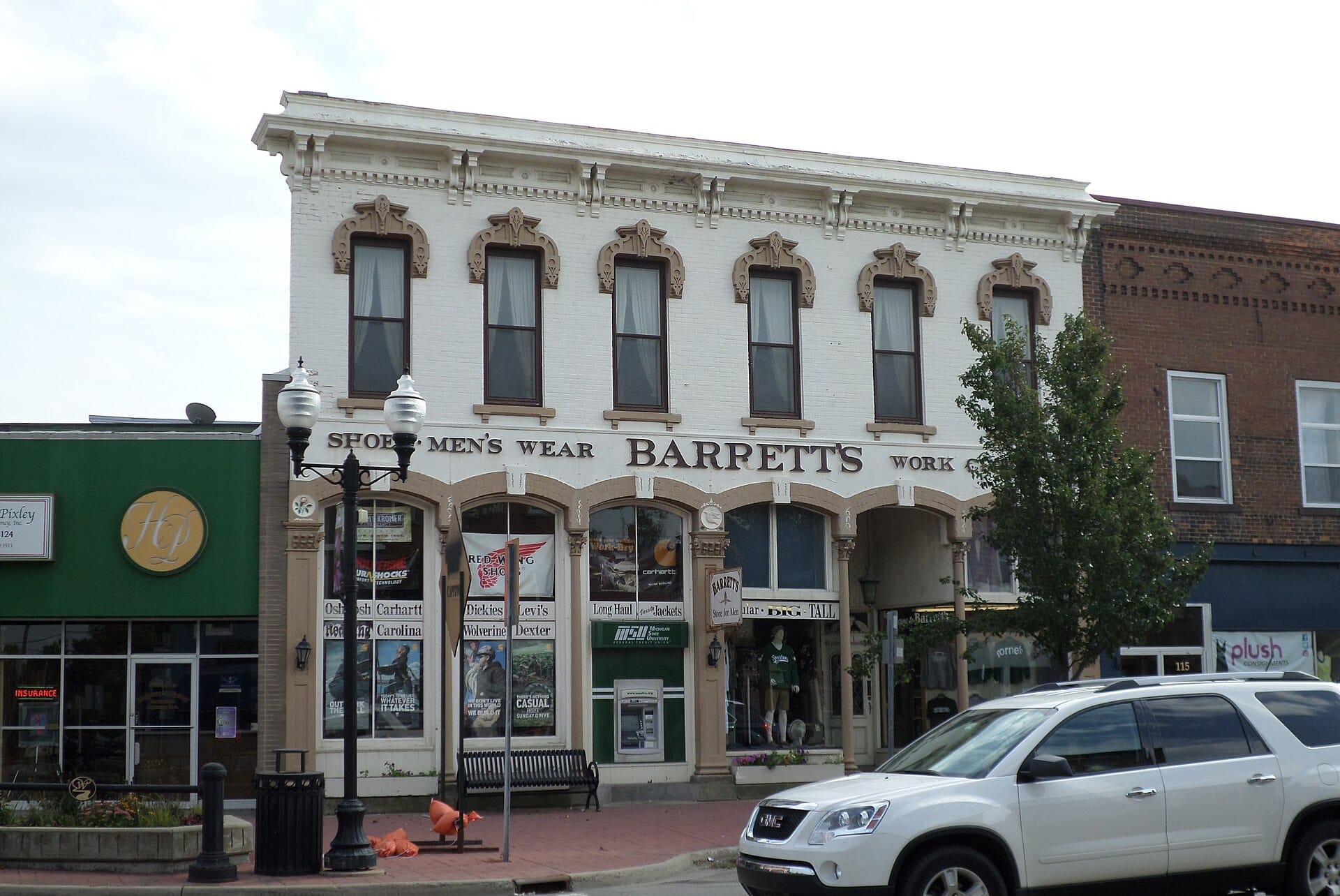 Barrett Building in downtown Williamston, Michigan &mdash; CFH Insurance Consultants group health insurance and employee benefits consulting for Williamston, MI employers